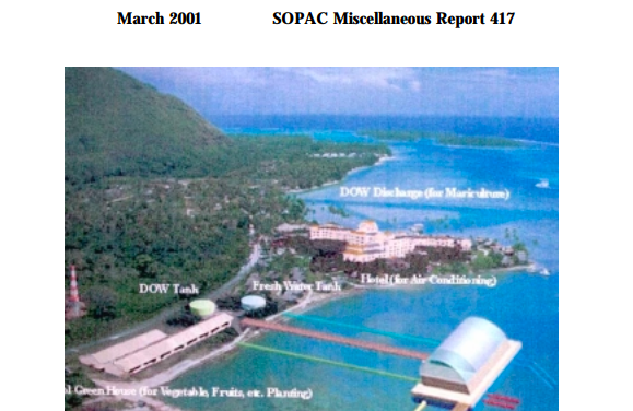 Pacific OTEC fait un pas de plus vers l’ETM en Polynésie