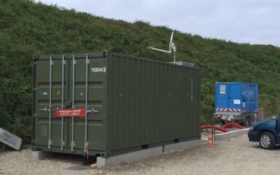 Sabella raccordée, containers intégrés.
