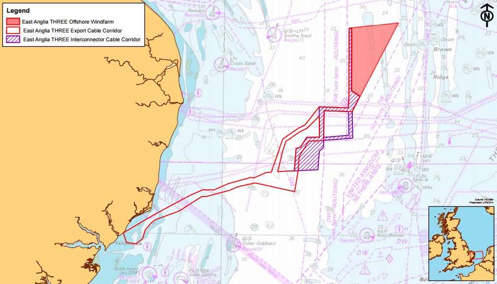 ScottishPower Renewables soumet l’application pour le projet East Anglia 3