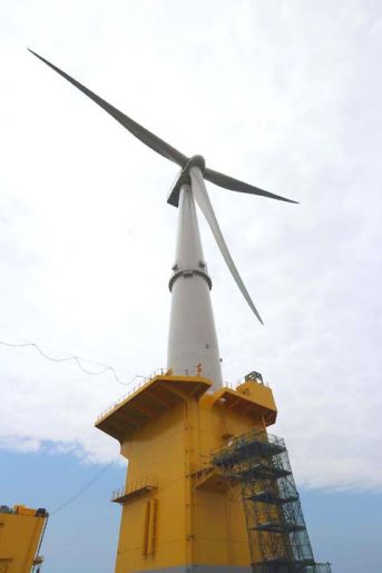 Un connecteur de câbles pour la plus grande éolienne flottante au monde