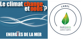 logo le climat change et nous cop21