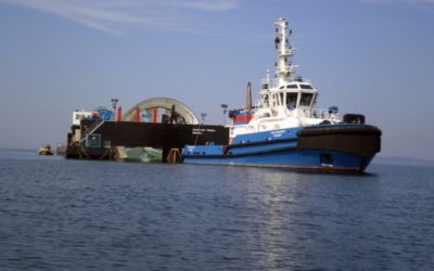 Immersion de la seconde hydrolienne 0penHydro