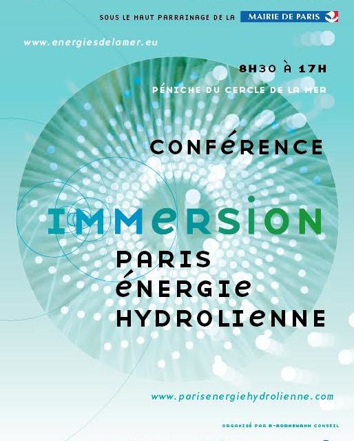 Bon démarrage pour la première édition d’Immersion – Energie Hydrolienne