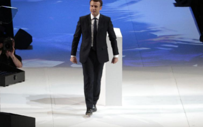 Emmanuel Macron Président de la République Française.