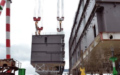 STX France débute l’assemblage de la sous-station ARKONA