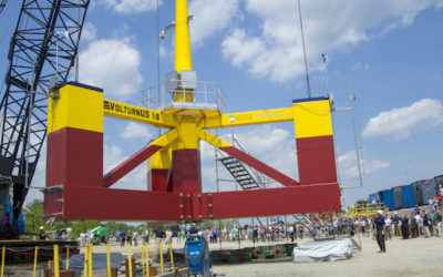 Aqua Ventus : Le concept de sa fondation VolturnUS validé