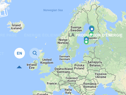 carte Finlande