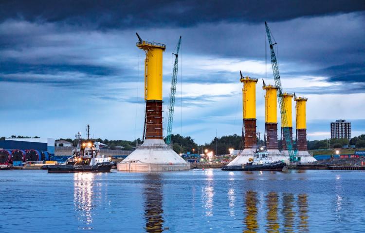 EDF Energy Renewables a installé les plus puissantes éoliennes en mer à Blyth