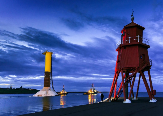 Most powerful turbines installed in Blyth offshore