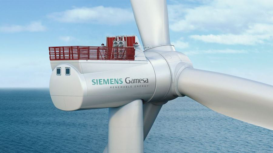 Siemens Gamesa présente la 8 MW qui équipera les parcs français offshore