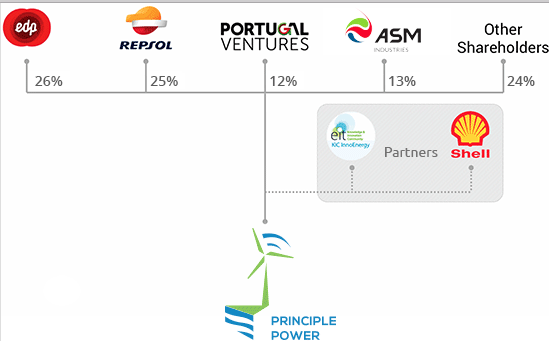 actionnaires Principle power