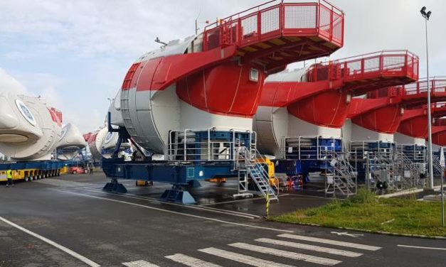 Seafox 5 installe la première Haliade à Merkur