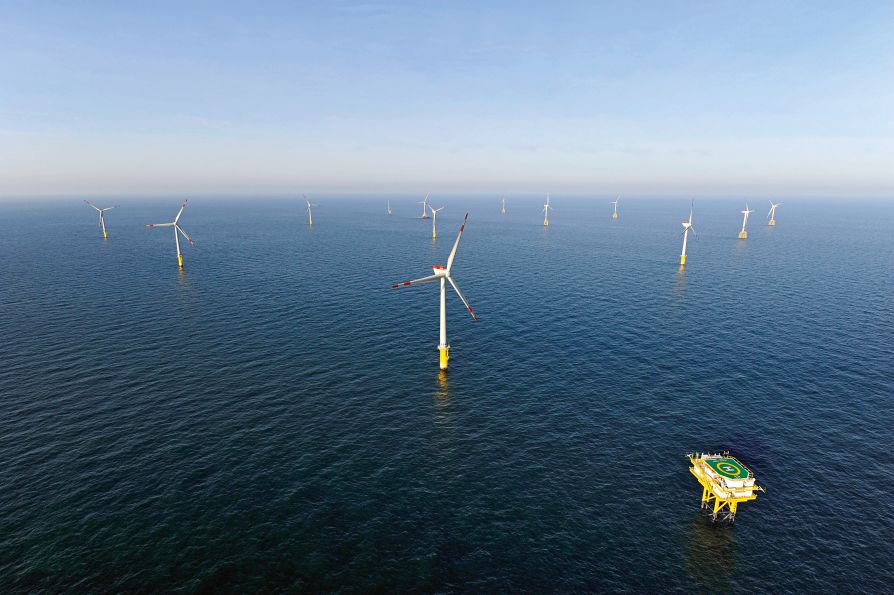 Alpha Ventus : Une partie arrière de la nacelle ADWEN s’est détachée