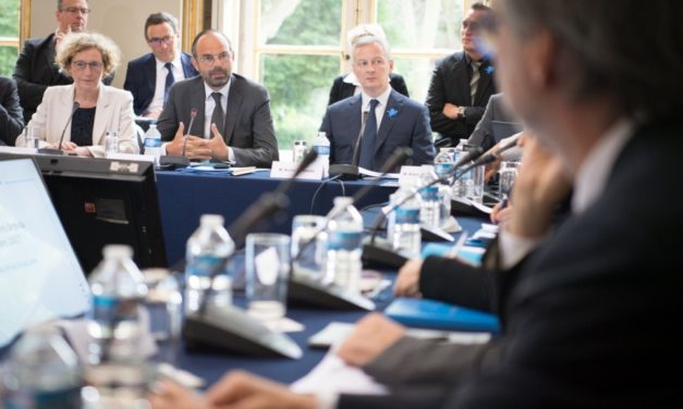 Le comité exécutif du CNI au complet