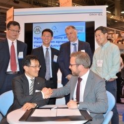 China Merchants Heavy Industry (Jiangsu) Co signe avec DNV GL