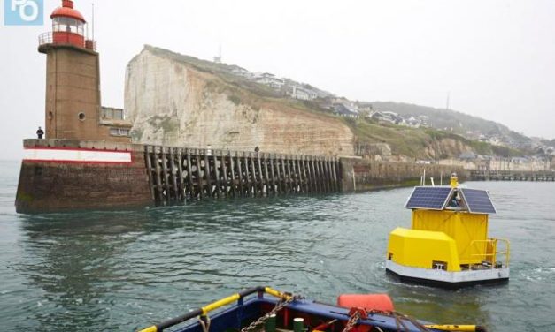 Akrocean, a embarqué 2 technologies de LIDAR pour Fécamp