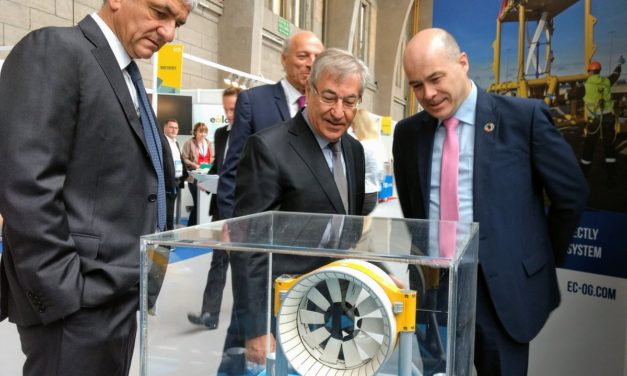 Tidal energy : Karmenu Vella expressed the importance of this emerging industry for Europe