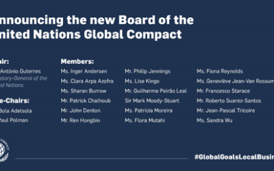 Jean-Pascal Tricoire nommé membre du CA du Pacte Mondial des Nations Unies