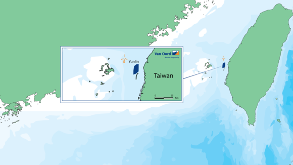 Yunlin : TotalEnergies annonce le démarrage de la production du parc en mer