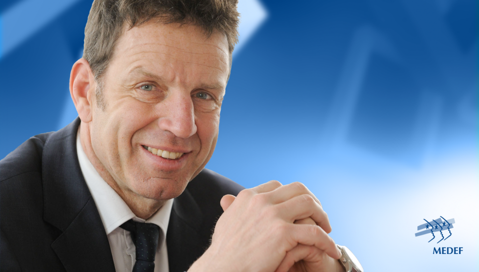 Geoffroy Roux de Bézieux, nouveau patron du MEDEF