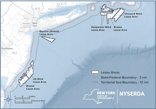 Etat de New York : Offshore Wind Master Plan