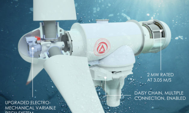 Simec Atlantis Energy la plus grande hydrolienne du marché mondial