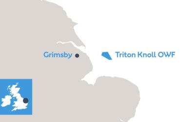 Orsted, l’opérateur des plus grands parcs éolien en mer, signe avec Triton Knoll