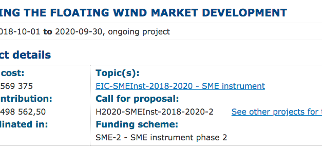 Ideol reçoit le soutien de l’Europe pour son projet Leadfloat