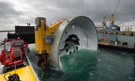 L’hydrolienne d’OpenHydro et sa barge Triskel pourront être vendues prochainement