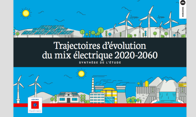 L’ADEME publie une étude « coût » de l&rsquo;électricité avec une vision à 2050 et 2060