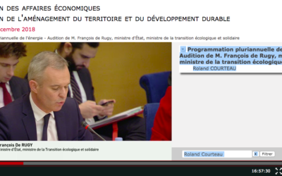 PPE : François de Rugy face aux sénateurs pour le flottant, le posé, l’hydrogène et même La Rance…