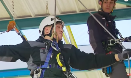 Fécamp : un mât d&rsquo;éolienne installé au lycée Maupassant-Descartes