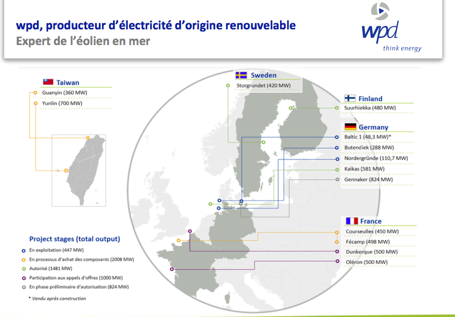 WPD offshore mise aussi sur Dunkerque pour infléchir à la hausse la PPE