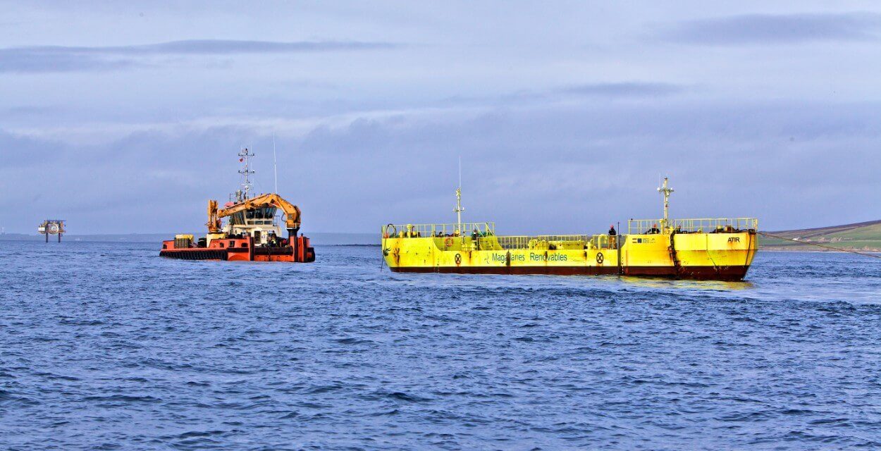 L’installation réussie d’ «ATIR» de Magallanes Renovables à l’EMEC