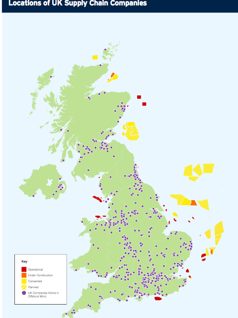 Londres donne de la visibilité à son secteur éolien offshore