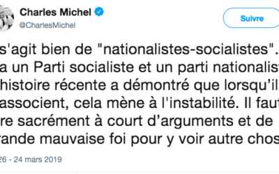 Charles Michel réaffirme sa politique pour l’éolien offshore