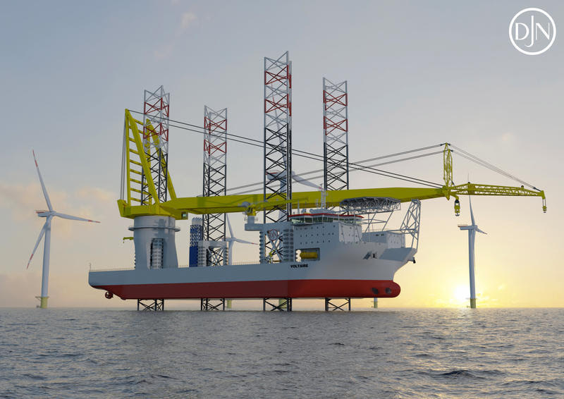 Jan De Nul fournit deux navires pour les projets éoliens offshore de RWE