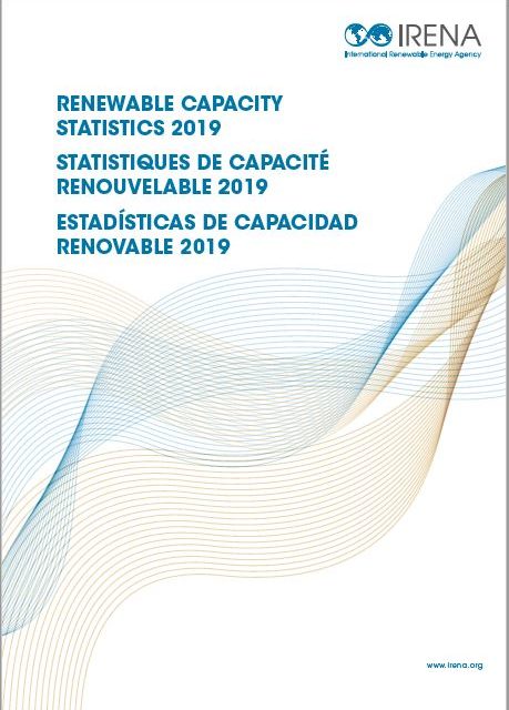 IRENA : 171 GW de capacité Enr ont été installés en 2018