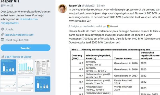 Eolien en mer : feuille de route pour les Pays-Bas