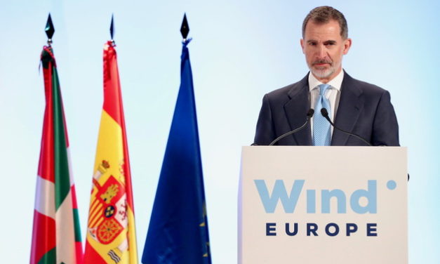 WindEurope : Le Roi Felipe VI mise sur les renouvelables
