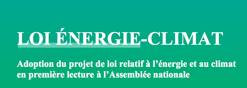 Projet de loi énergie climat 3 : « La PPE passera de 750 MW à 1 GW / an pour l’éolien en mer  :