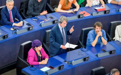 David Sassoli élu président du Parlement européen