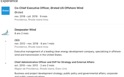 Jeffrey Grybowski quitte Ørsted US Offshore Wind
