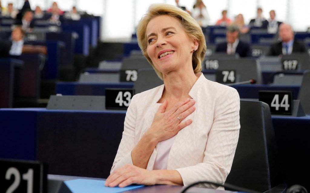 Ursula von der Leyen élue