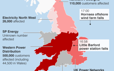 National Grid, Ofgem, Orsted et RWE enquêtent sur la panne géante qui a interrompu l’alimentation électrique d&rsquo;une partie de la Grande Bretagne