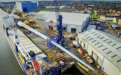 La pale d’Haliade-X 12 est arrivée chez ORE Catapult