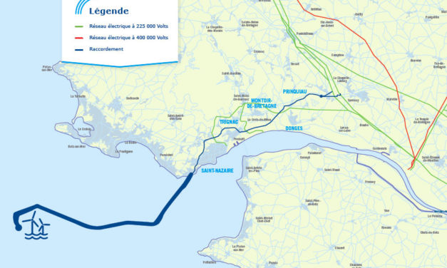 La CRE fixe le budget de RTE pour le raccordement du parc éolien en mer de Saint-Nazaire