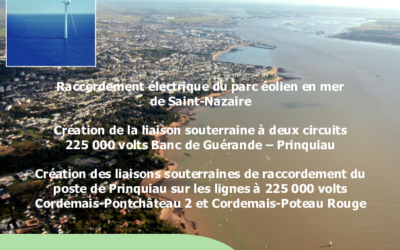 RTE – Dossier de raccordement du parc éolien en mer de Saint-Nazaire