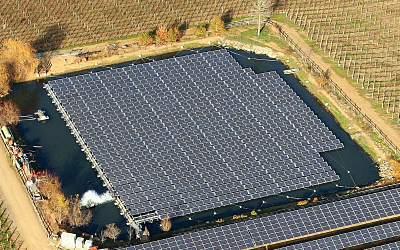 L’Inde développe rapidement des projets solaires flottants