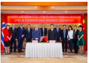 Equinor et CPIH s’associent pour développer l’énergie éolienne en mer en en Chine